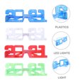 thumbnail image 4 of Greenadscape 4Ud Gafas LED Divertidas Para Fiesta Con Multicolor Y Material Plástico, 4 of 8