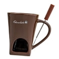 thumbnail image 3 of Taza para fondue de chocolate, utensilios de cocina, derretidor de chocolate, calentador de mantequilla, derretidor de chocolate Color café, 3 of 9