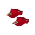 thumbnail image 1 of TopHeadwear 2 Pack Pare-Soleil Taille Jeune - Rouge, 1 of 2