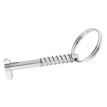 Savvycraft Marine Stainless Steel Bimini Top Deck Hinge – 316 SS, Quick Release Pins, Set Of 2