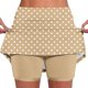thumbnail image 1 of Pantalones de Yoga de Verano para Mujeres Pantalones de Jogger Ligeros de Cintura Alta con Bolsillos Y Pantalones Cortos de Falda, Impresión, Casual, 1 of 5