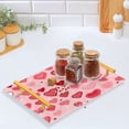 thumbnail image 5 of Ryvnso Loving Heart Bathroom Tray Vanity Countertop Trays Acrylic Organizer, 5 of 7