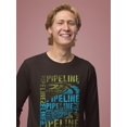 thumbnail image 2 of Pipeline Surf Style Graphic Top - Long Sleeve Men's, 2 of 4