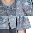 thumbnail image 3 of Visive Mens Hawaiian Shirt For Men Short Sleeve Button Up Tropical Summer Shirts, 3 of 6