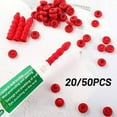thumbnail image 5 of chengsi 20 50pcs Caulking Nozzles Cap Red Caulk Saving Caulk Saver Tube Covers For Sealing Preserving Finishing Construction Tools, 5 of 7