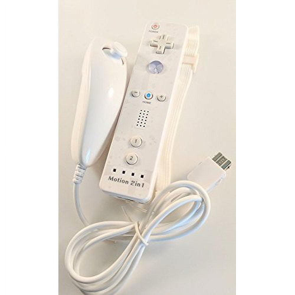 Télécommande Wiimote Plus Avec Nunchuck Pour Nintendo Wii Et Wii U - Neuve En Boîte