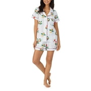 BedHead - Short Sleeve Shorty PJ Set - Nightcap - Medium