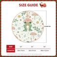 thumbnail image 2 of Sikiie Frog and Mushrooms Nativity Christmas Tree Skirt, Jesus Christian Winter Holiday Tree Mat Decoration(30-48IN)30", 2 of 6