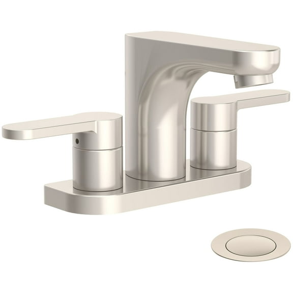 Symmons SLC6712STNPP Identity 1.0 GPM Centerset Bathroom Faucet - Nickel