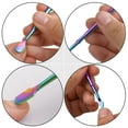 thumbnail image 4 of Miangastore Dead Skin Scissors Gold 6Pcs 12x0.7In, 4 of 8