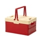 thumbnail image 2 of Uuiauoio Collapsible Storage Bins Box with Lids and Handle, Portable Plastic Storage Crate Containers Totes, Stackable Foldable Camping Basket Supplies for Camp Fishing Car RV, Office, 2 of 6
