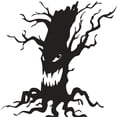 thumbnail image 1 of Sticker Mural Salon, Halloween Stickers Muraux en Forme d'Arbre Sticker Design Exquis, 1 of 12