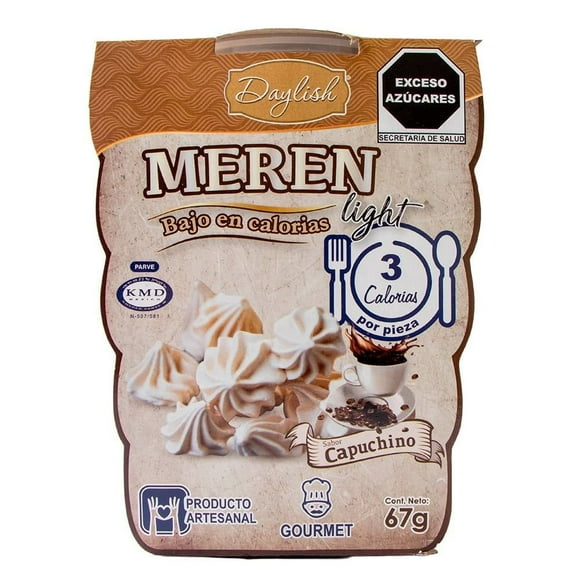 Merengues Daylish sabor capuchino 67 g