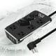 thumbnail image 1 of Regleta eléctrica exterior Qiyuan IPX6 resistente a la intemperie con certificación UL, 1 of 6