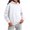 White, variant on Brondbend Kids Pullover Sweatshirts Fashion Long Sleeve Hooded Pullover Oversized Solid Tops Going out Fall Winter Clothes Black 2-3 Years