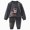 G884-Grey, variant on HFHAPW Boys Girls Toddler Snug Fit 2 Piece Pajamas Set Long Sleeve Top Pants Pjs Baby Loungewear Fall Winter Sleepwear