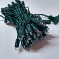 thumbnail image 3 of Twinkle Cool White Christmas Lights Outdoor, 24Ft 70 Count Mini 5MM LED String Lights on Green Wire, 3 of 5