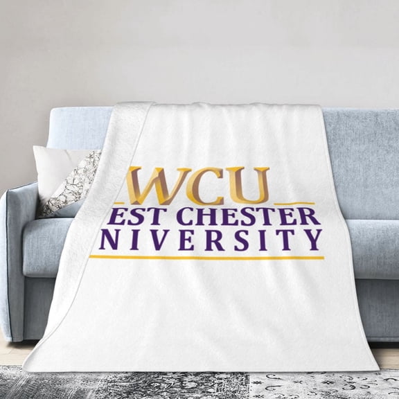 West Chester Golden Rams Ultra-Soft Micro Fleece Blanket Multi-Size Flannel Blanket