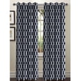 thumbnail image 5 of Wesley Faux Silk Grommet Curtain Panels, 5 of 6