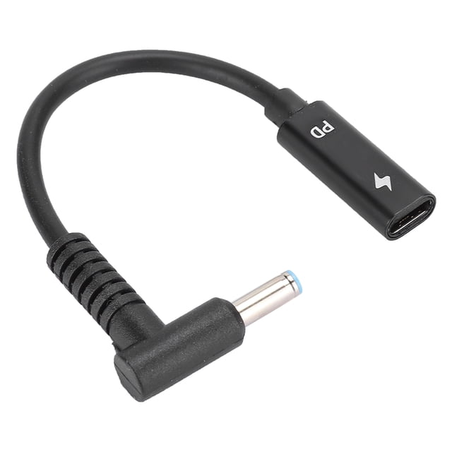 Convertidor De Enchufe De Cable Adaptador De Corriente Negro, Adaptador De Corriente, Cable De Carga Portátil Para