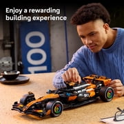 LEGO Technic McLaren MCL39 F1 Car Building Set for Adults - Room or Office Decor for Men & Women, Ages 18+ F1 Gifts for Fans - Authentic Details - 42228