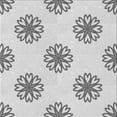 thumbnail image 1 of Ahgly Tapis d'Intérieur Lavable en Machine Carré Transitionnel Gris Platine, 7 Pieds Carré, 1 of 7