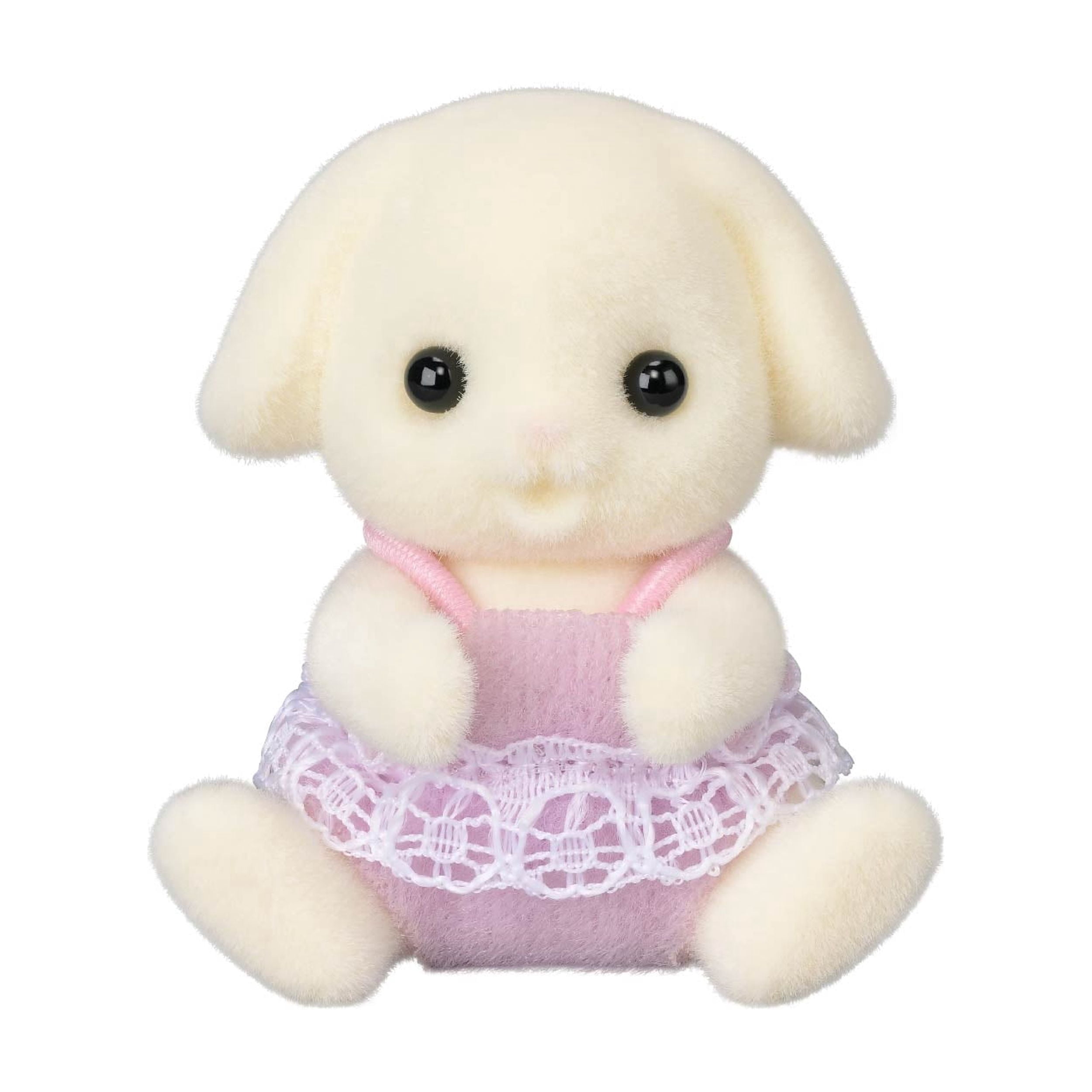 Calico Critters Flora Rabbit Twins, Collection of 2 Doll Figures