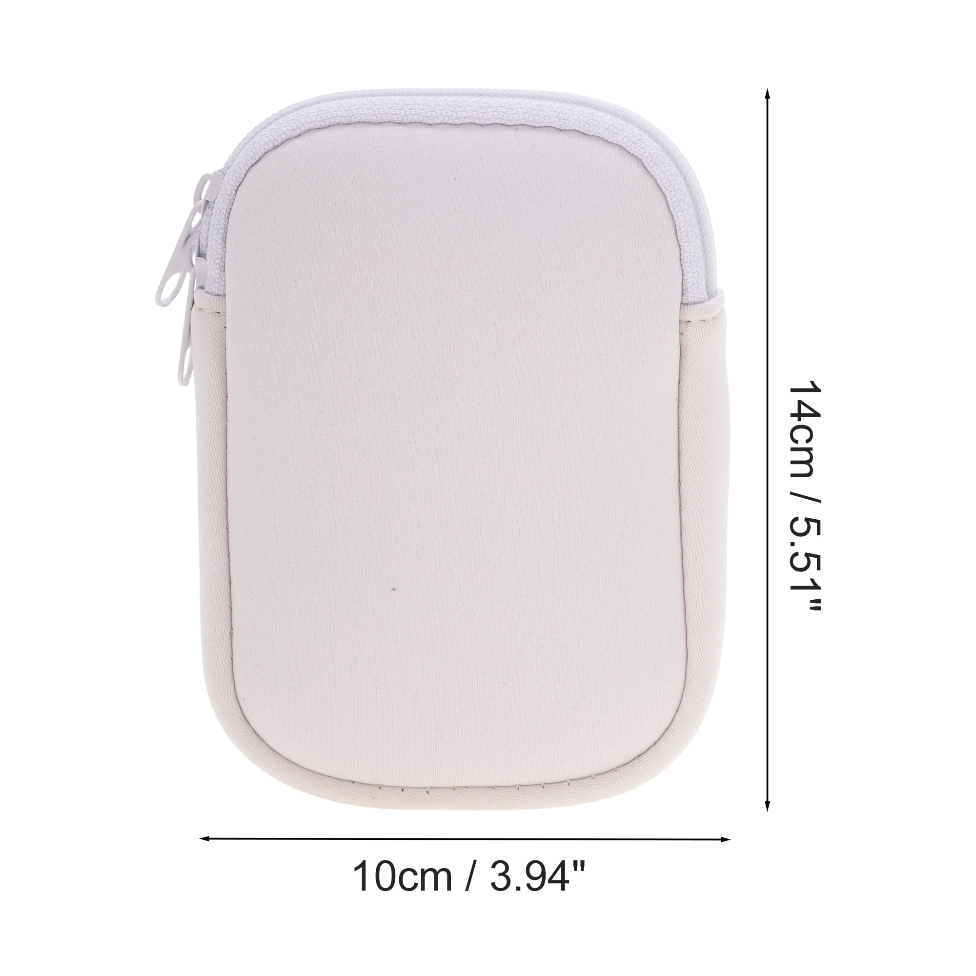 Unique Bargains 1Pc Durable Water Bottle Pouch with Single Pocket Beige