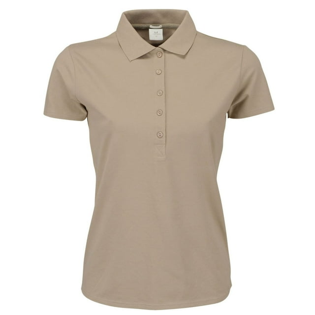Tee Jays Womens Luxury Stretch Short Sleeve Polo Shirt