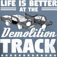 thumbnail image 3 of CafePress - Demo Derby Life Is Better At Demolition Tr T Shirt - Mens Comfort Colors Shirt, 3 of 5