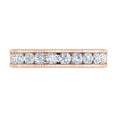 thumbnail image 3 of 3/4 Carat Diamond Wedding Band Ring in 14K Rose Gold (Ring Size 5.5), 3 of 4