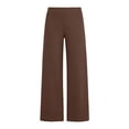 thumbnail image 4 of Dagugfen Athletic Yoga Pants for Women Stretchy Elastic High Waist Straight Leg Activewear Workout Pants(M,Brown), 4 of 7