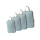thumbnail image 3 of 4 bolsas de almacenamiento de compresión, bolsas de embalaje de viaje, portátiles ligeras para viajes de ropa , Azul, 3 of 9