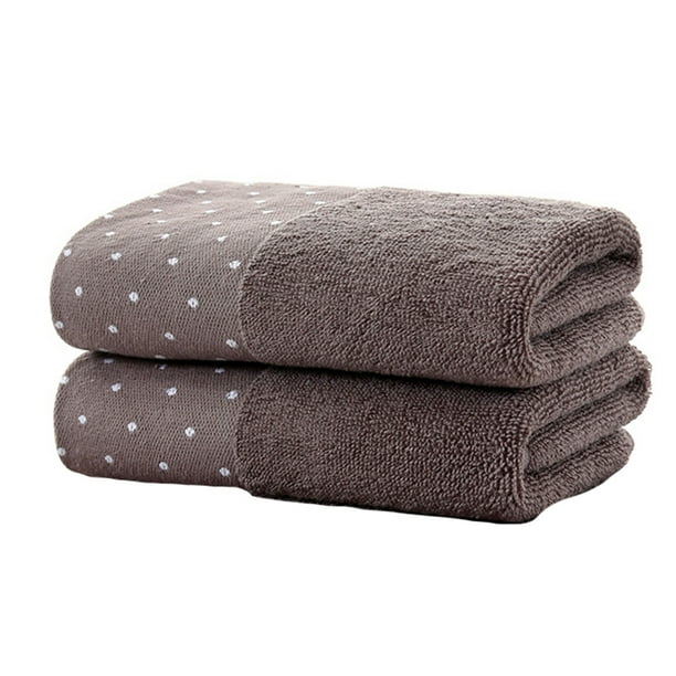 Juego de 2 toallas Laklulu, suaves y absorbentes, 34 x 74 cm, para baño, deportes, viajes, fitness y yoga