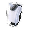 thumbnail image 3 of [Pedido Mínimo 100 Piezas] [Con Video] Botella Deportiva 200 Ml para Correr en La Muñeca Regalo Creativo Botella Portátil para Montañismo Al Aire Libre Y Fitness (blanco Semitransparente), 3 of 9