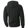 thumbnail image 5 of Men's Quarter Zip Long Sleeve Hoodie Solid Color Pullover Basic Fashion Tops Fall Clothes Outfits Casual Winter Clothing 2025, 5 of 8