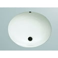 thumbnail image 6 of Proflo Pf1714ua Comstock 19-1/2" Oval Vitreous China Undermount Bathroom Sink - White, 6 of 7