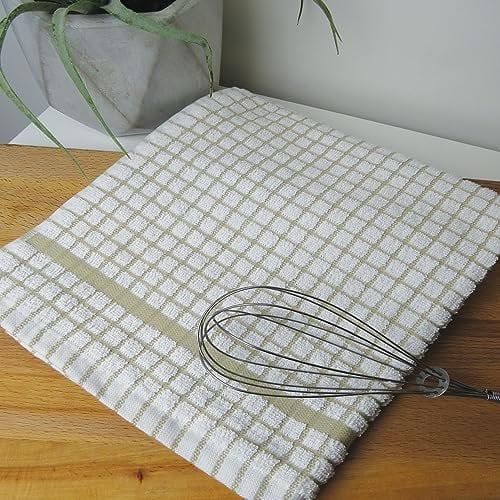 Samuel Lamont Poli-Dri 3-Piece Famous Kitchen Tea Towel Set 100% Cotton Ultra Absorbent