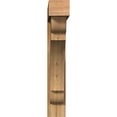 thumbnail image 2 of Ekena Millwork 8"W x 48"D x 48"H Olympic Block Rough Sawn Bracket w/ Offset Brace, Western Red Cedar, 2 of 25