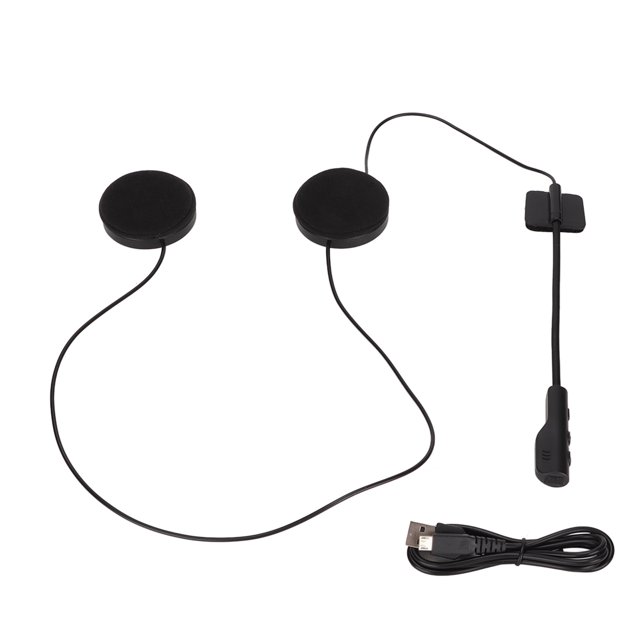 Auriculares para casco de 5V y 0,5 W, despertador remoto montado en la cabeza, altavoces manos libres para casco, batería de larga duración para casco de motocicleta