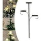 thumbnail image 1 of wonima02 Triple Tree Topper Candle Holder, White/Black Shelf for Christmas Tree, Light up Christmas Decor Accessories, 1 of 1