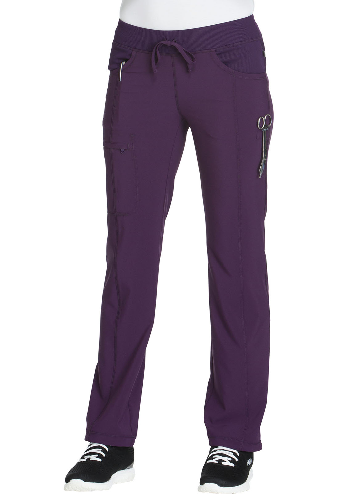 Cherokee Cherokee Infinity Scrubs Pant for Women Low Rise Straight