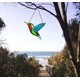 thumbnail image 2 of Teissuly Hummingbird Stained Glass Birds Window Hangings, Stained Glass Decorations,Bird Suncatcher for Window Decor Hummingbird Gifts for Mom,Bird Lovers Teissuly WER202309200683, 2 of 5