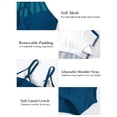 thumbnail image 4 of YNIQUE One Piece Swimsuits for Women Tummy Control Bathing Suits Sexy Criss Cross Back Swimwear, 4 of 9