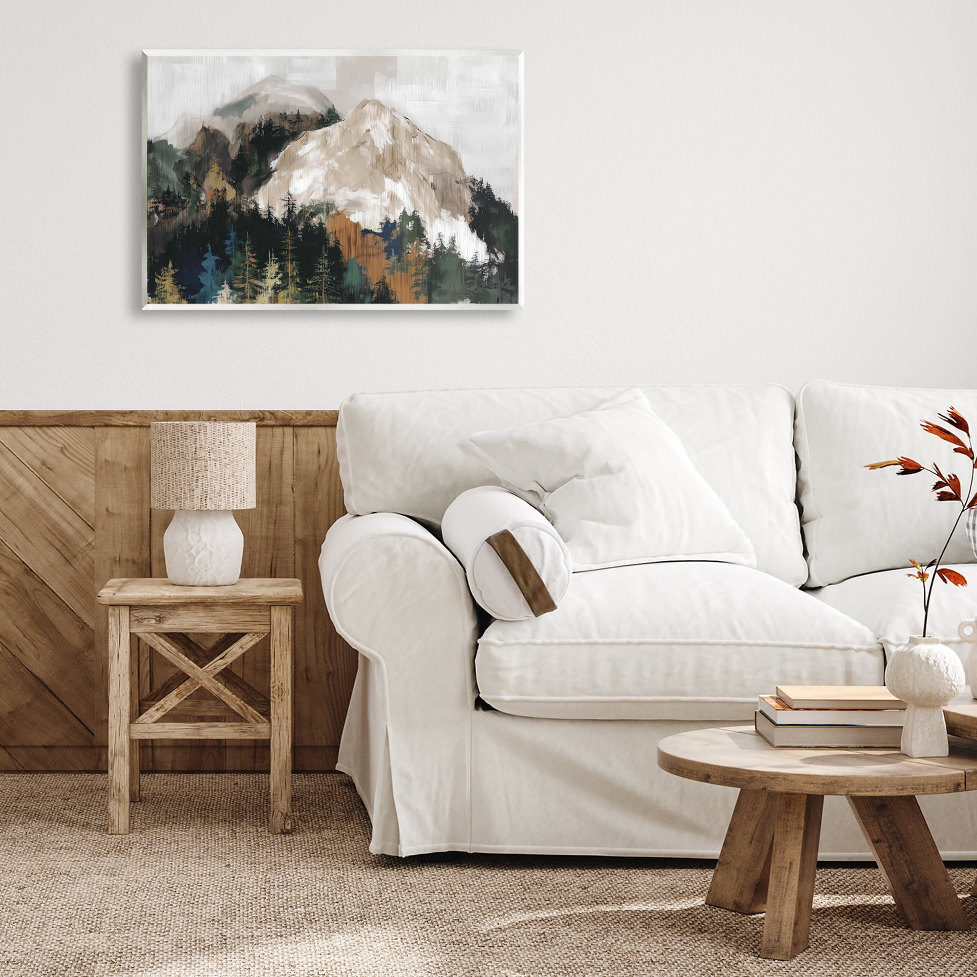 Stupell Industries Rugged Mountain Peaks Wall Plaque Art, design by Chromatic Storm Studio