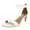 White Snake, variant on Womens Paycee Open Toe Casual Ankle Strap Sandals