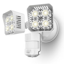 SANSI 36W LED Security Lights Motion Sensor Flood Light Outdoor, 3 Heads Motion Detector, 3600LM, 5000K