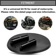 thumbnail image 4 of ROZYARD Motorcycle Kickstand Pad Universal Footrest Pad Side Bracket Plate Extension Pad Kickstand Plate for Motorcycle, 4 of 15