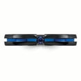thumbnail image 4 of Edward Mirell  Black Ti Sapphire & Blue Anodized 4mm Band, 4 of 6