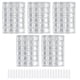 thumbnail image 1 of Paquete de 5 bandejas de plástico transparente para sembrar semillas, ideales para suculentas, vegetales y plantas, 1 of 8